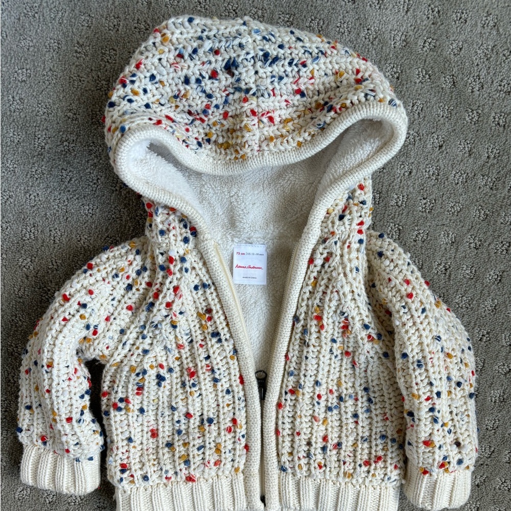 Hanna Andersson Sweater Fleece 12-18months